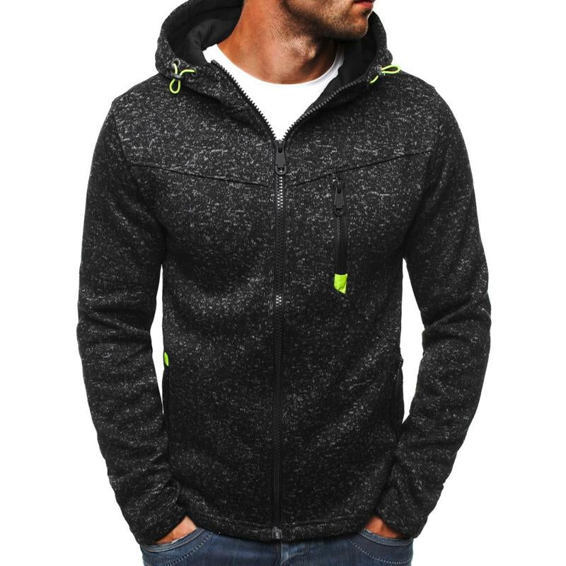 Mens Sports Sweater Fleece Hooded Jacket 33871680X