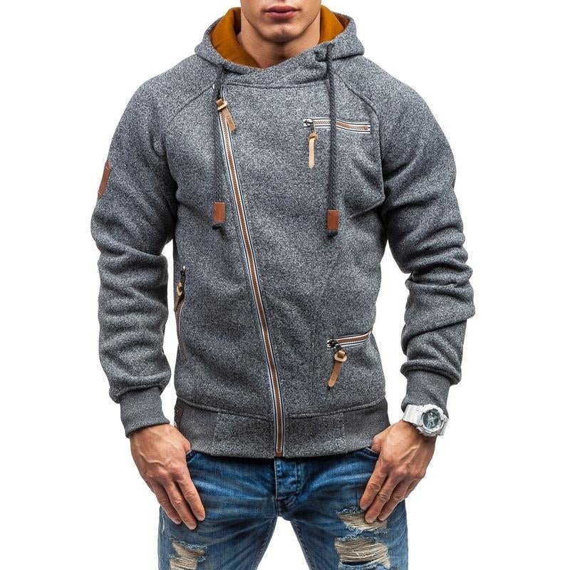 Mens Side Zip Pocket Hoodie 92087521X