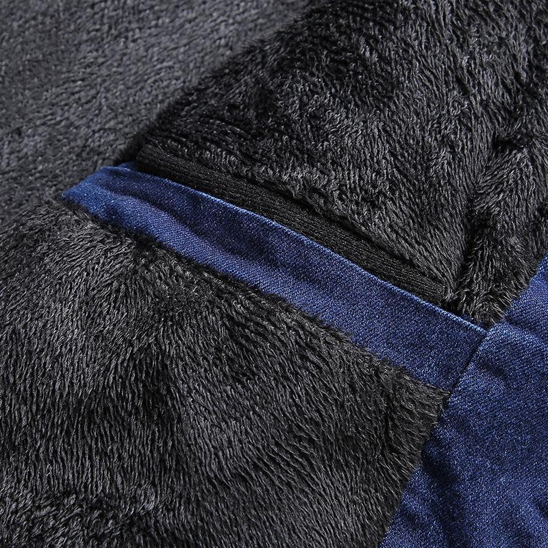Mens Vintage Stand Collar Zipper Slim Denim Jacket 67794950M