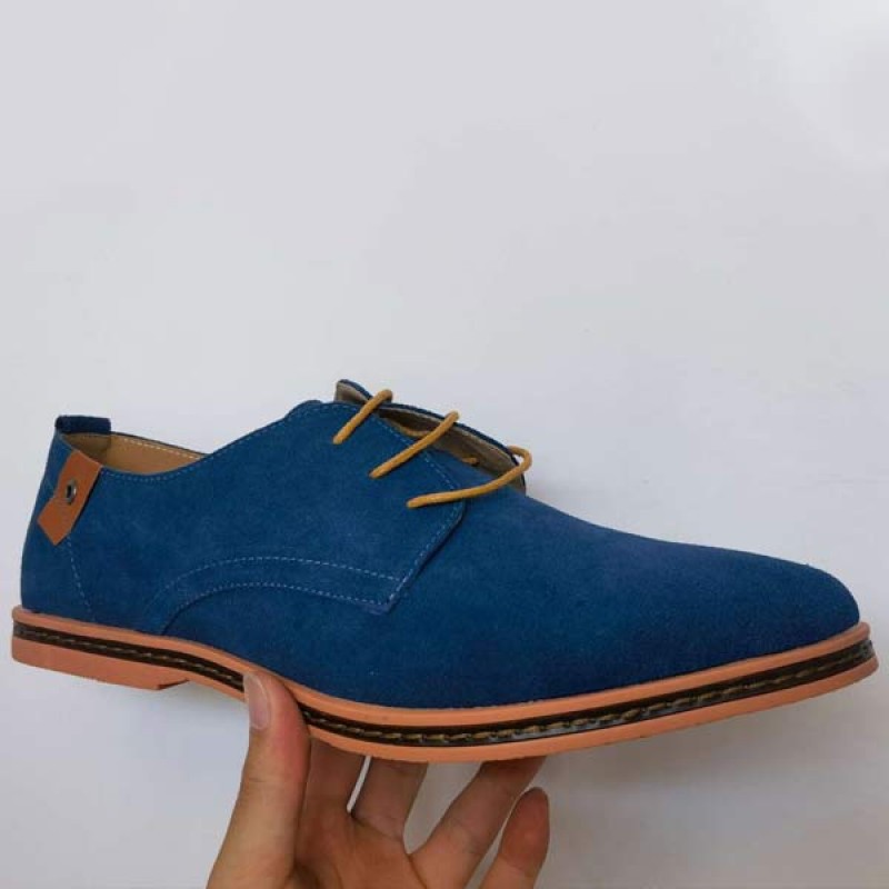 MENS SUEDE FASHION CASUAL SHOES 22430732