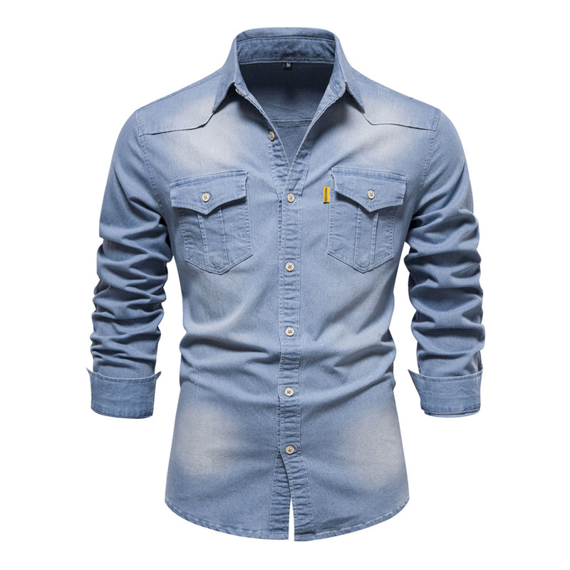 MENS VINTAGE DENIM SHIRT 55864663X
