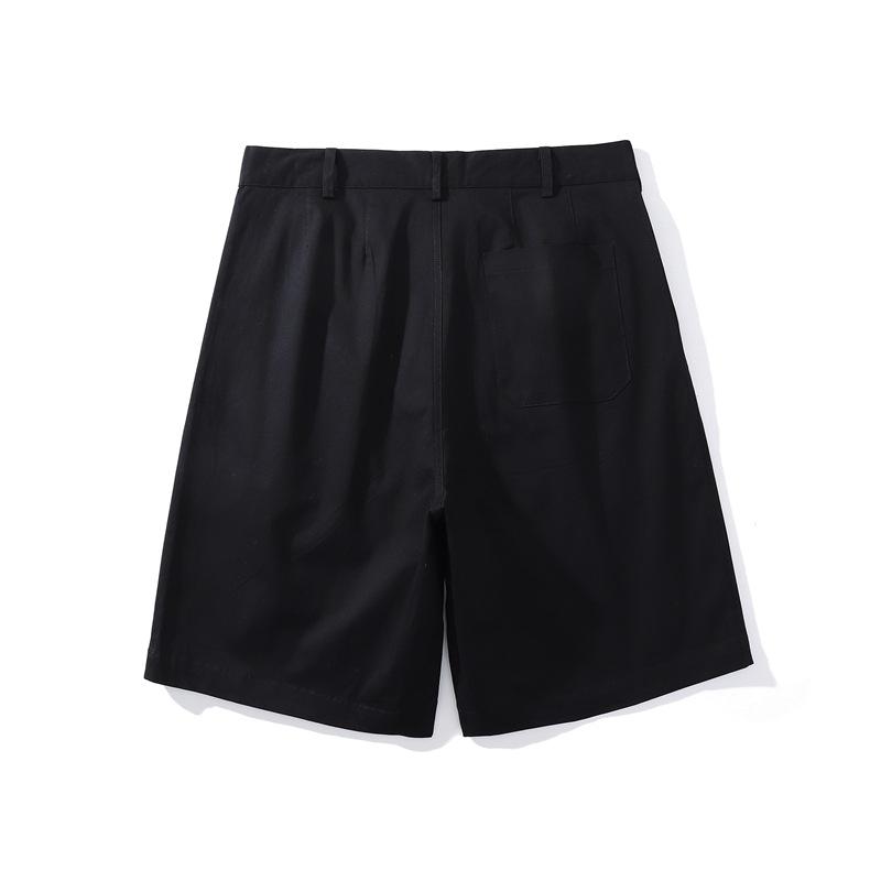 Mens Cotton Solid Straight Casual Shorts 63271469Z