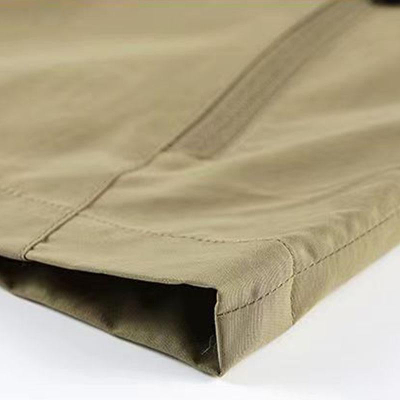 Mens Casual Thin Multi-pocket Loose Quick-Drying Vest 71093627M