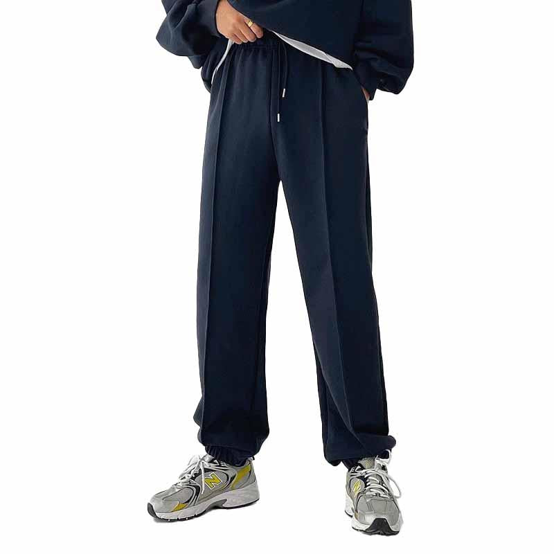 Mens Sports Casual Loose Elastic Solid Color Pants 99157550X