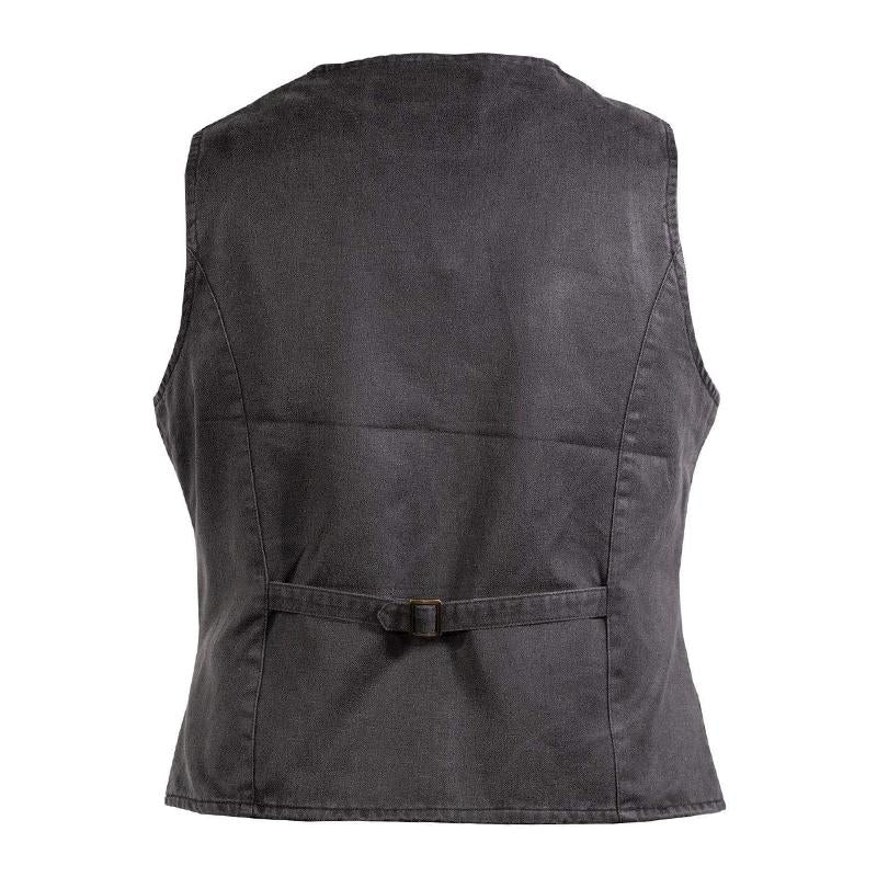 Mens Vintage Lapel Single Breasted Vest 00519679M