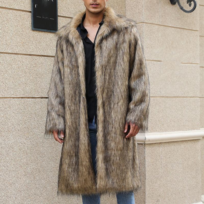 Mens Vacation Soft Outdoor Warm and Comfortable Coat 72264523X