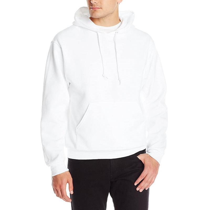 Mens Solid Color Pullover Sports Slim Baseball Hoodie 05358651Z