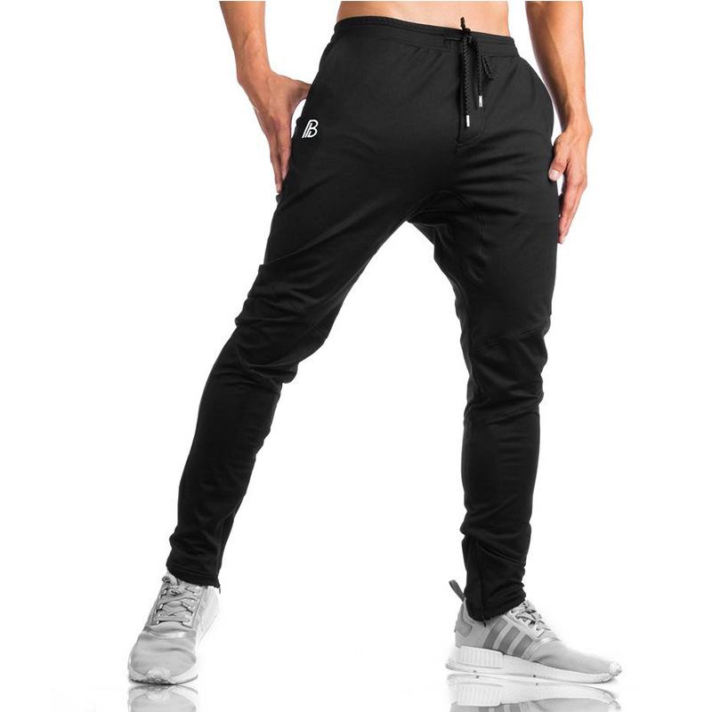 Mens Solid Color Slim Fit Running Pants 81958941X