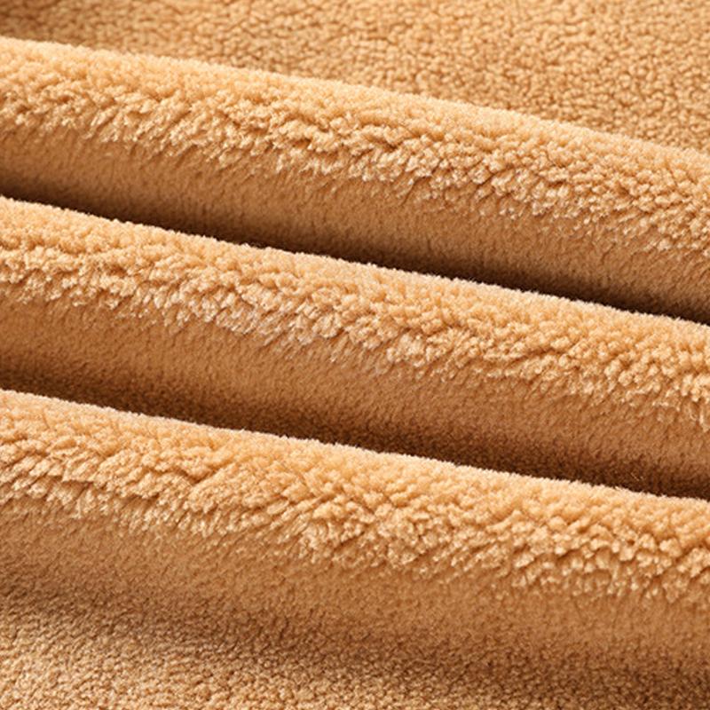 Mens Vintage Corduroy Fleece Multi-Pocket Lapel Vest 85943028X