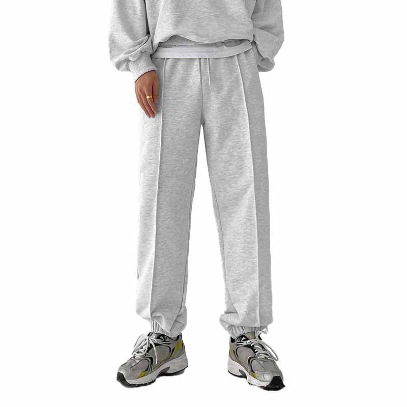 Mens Sports Casual Loose Elastic Solid Color Pants 99157550X