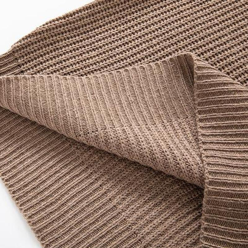 MenS Casual Solid Color Half-Zip Turtleneck Pullover Sweater  83984321Y
