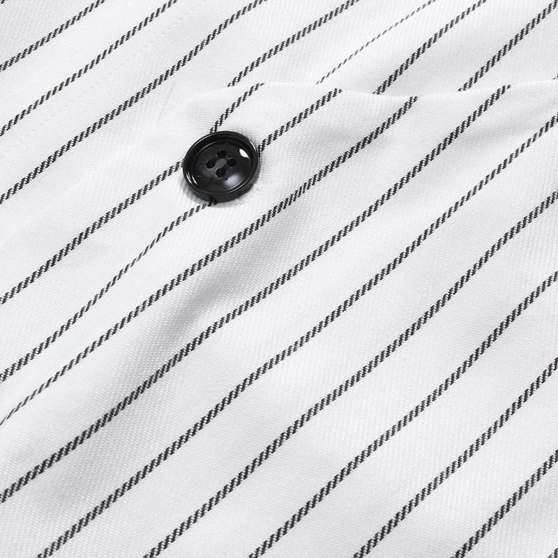 Mens Vintage Striped Single Breasted Suit Vest 87261444Y