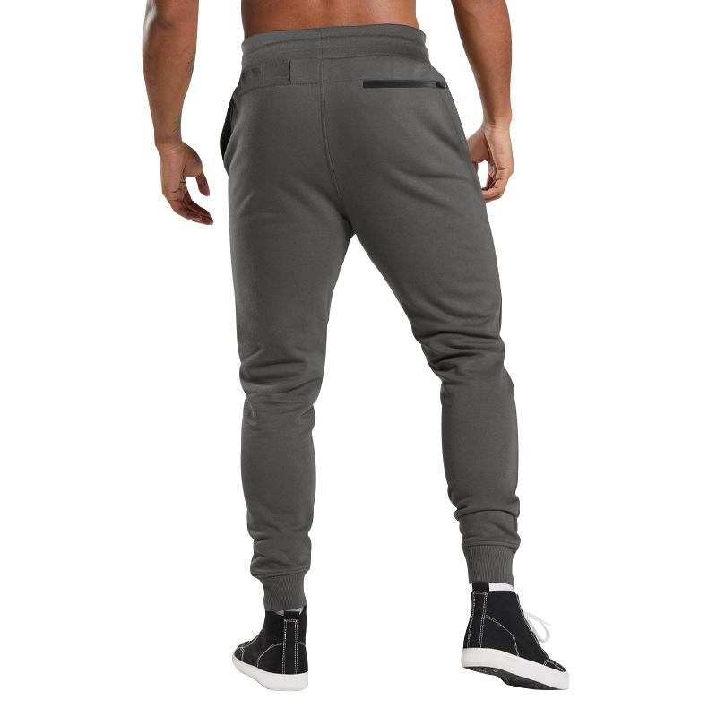 Mens Casual Cotton Elastic Waist Loose Sweatpants 04200036M