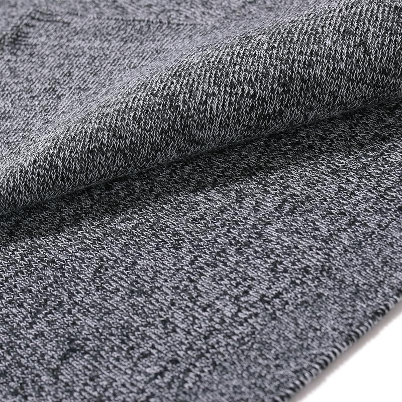 Mens Solid Color V-neck Cardigan Sweater 07158148X