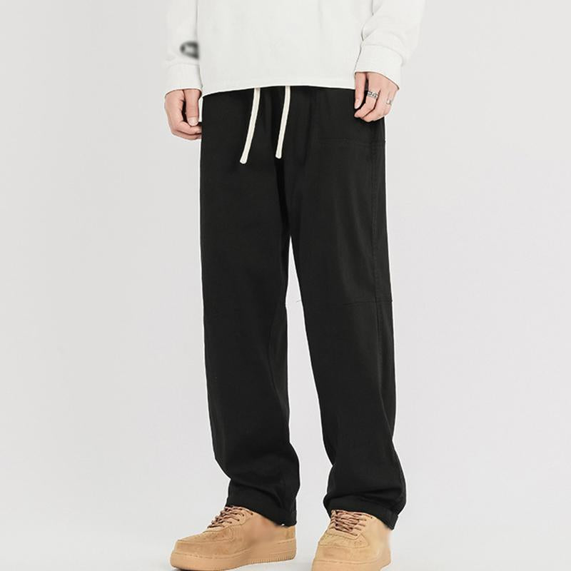 Mens Vintage Loose Multi Pocket Straight Leg Cargo Pants 88705427M