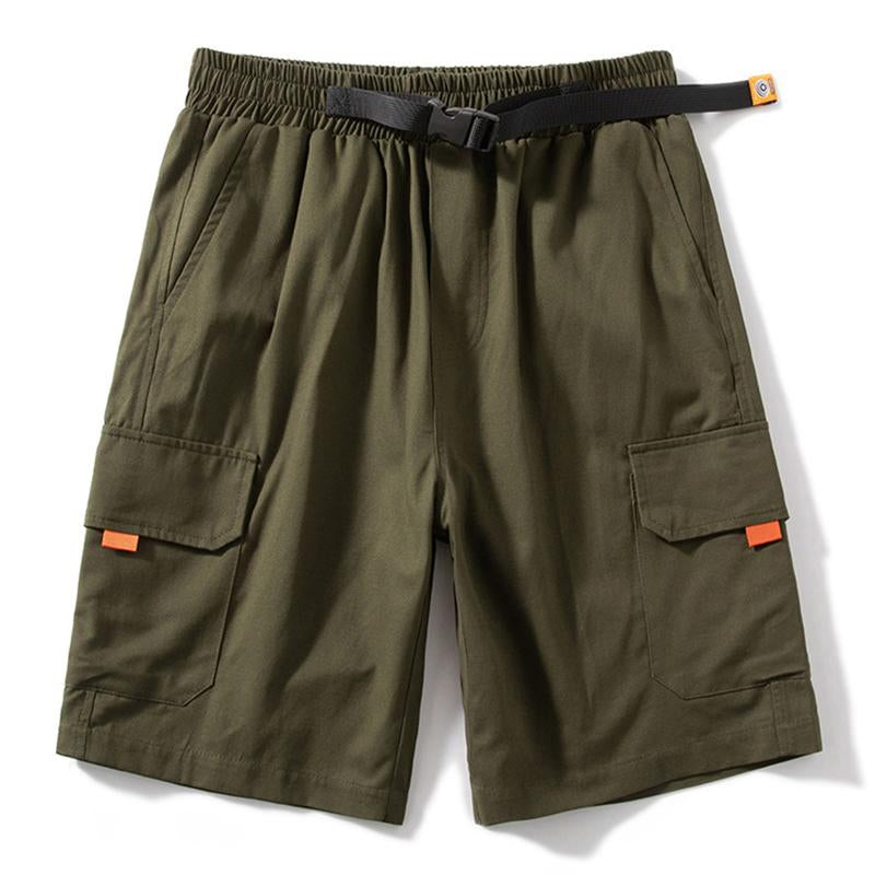 Mens Casual Quick Dry Loose Elastic Waist Sports Shorts 81512858M