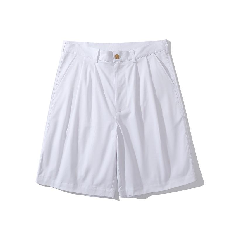 Mens Cotton Solid Straight Casual Shorts 63271469Z