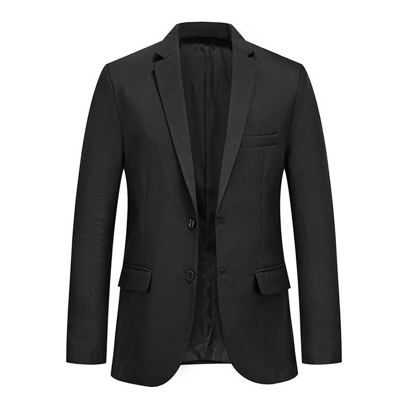 Mens Casual Solid Color Lapel Single Breasted Blazer 89902803M