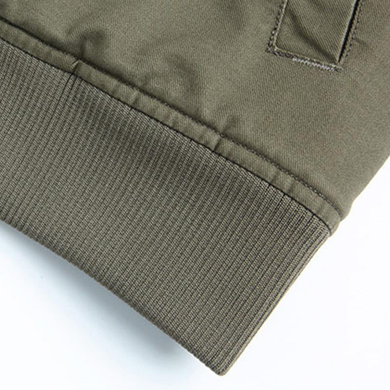Mens Vintage Lapel Lamb Wool Thickened Warm Work Jacket 69943658M
