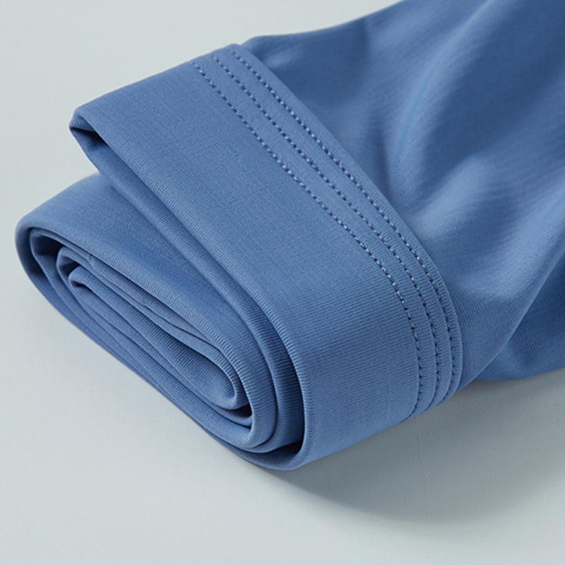 Mens Casual Ice Silk Seamless Antibacterial Quick-Drying Breathable Boxer Underwear 4 Packs 69834814M