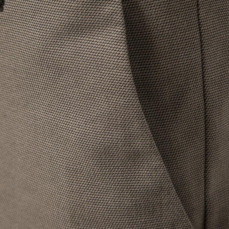Mens Casual Cotton Breathable Solid Color Business Straight Trousers 23369578M