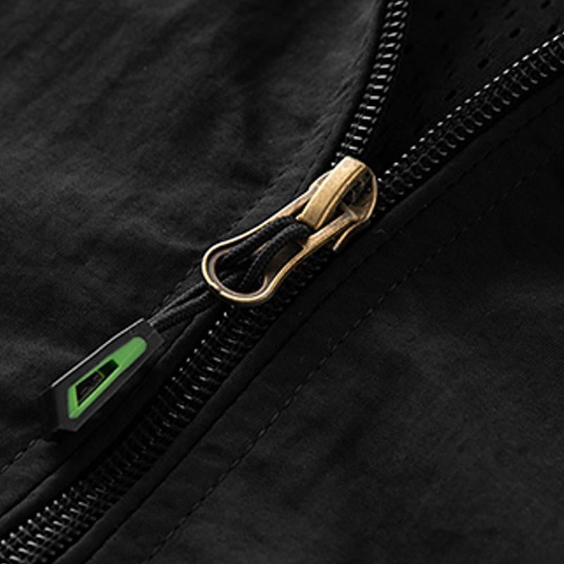 Mens Casual Outdoor Stand Collar Breathable Quick-Drying Fishing Vest 53258545M