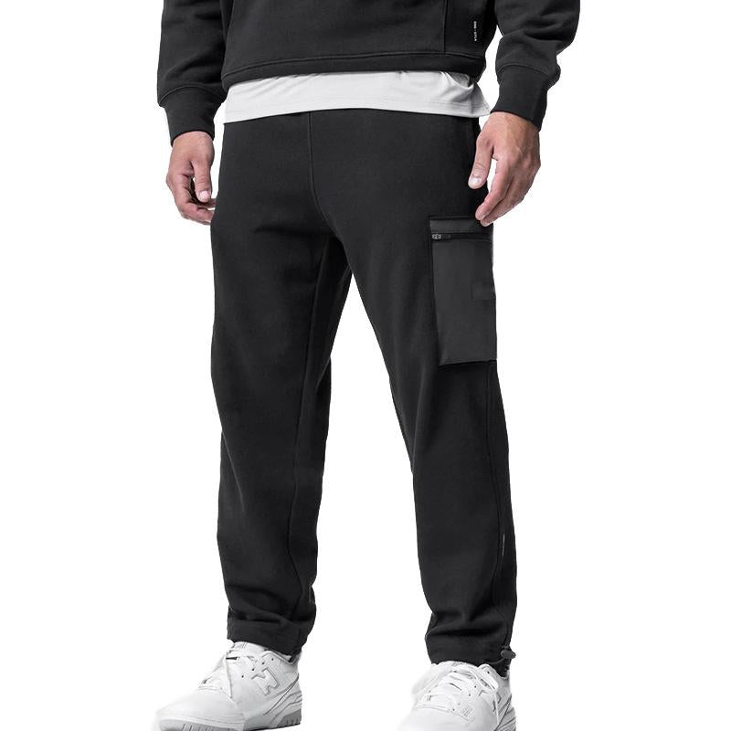 Mens Casual Sports Multi-Pocket Drawstring Pants 59152817Y
