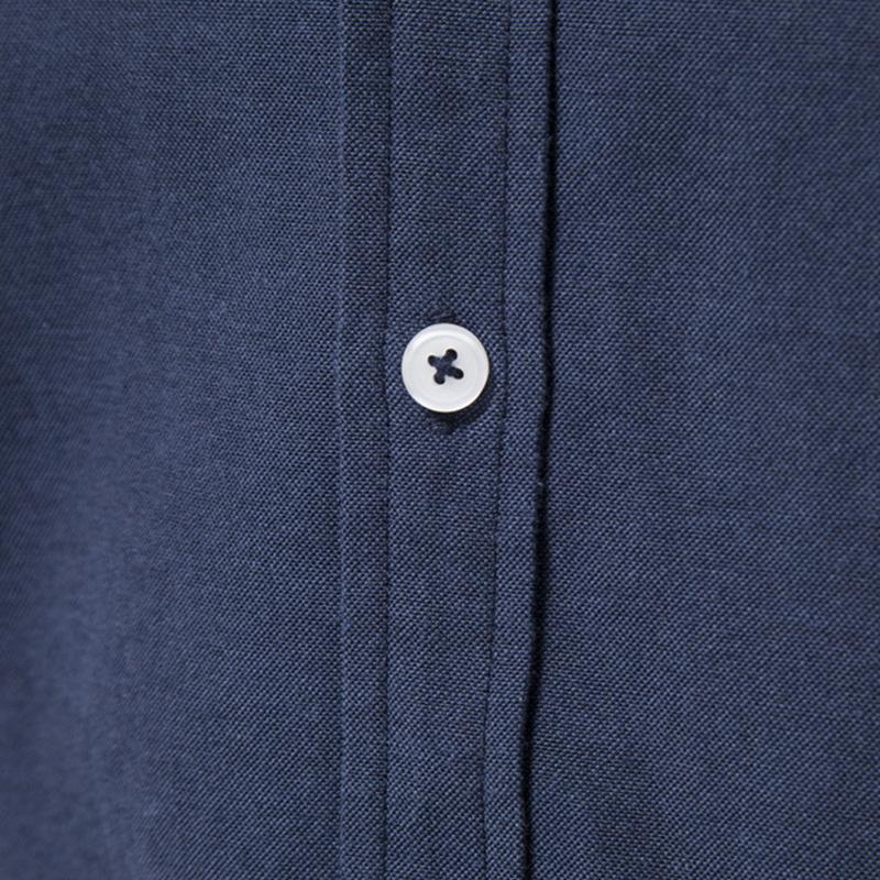 Mens Casual Colorblock Breathable Slim Lapel Long Sleeve Shirt 50485482M
