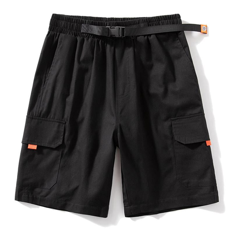 Mens Casual Quick Dry Loose Elastic Waist Sports Shorts 81512858M