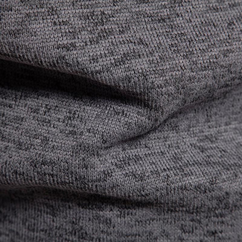 Mens Casual Pile Collar Warm Long Sleeve Pullover Sweatshirt 31492774M