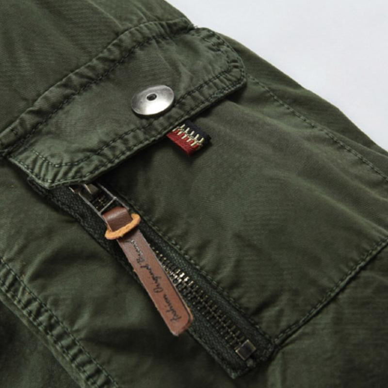 Mens Vintage Washed Mid-Length Back Slit Stand Collar Hooded Windbreaker Coat 50966674M