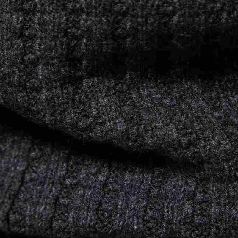 Mens Solid Color Crew Neck Knitted Pullover Sweater 72547782X