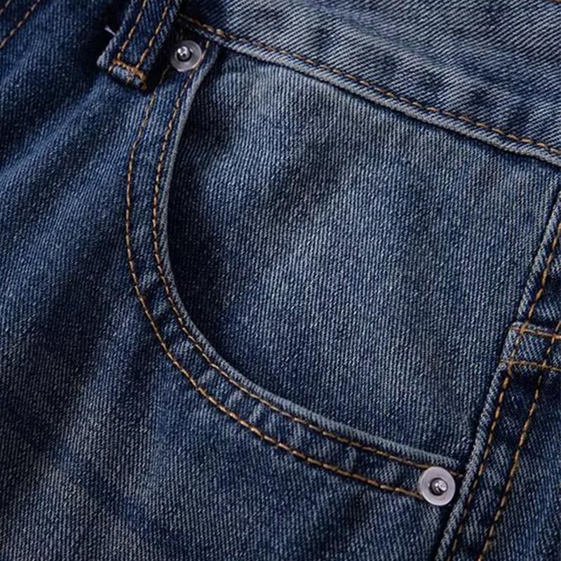 Mens Vintage Wash Workwear Loose Straight Wide Leg Jeans 29724550M