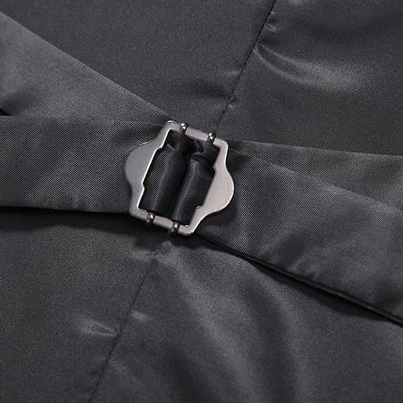 Mens Vintage Lapel Single Breasted Suit Vest (Shirt and Tie Excluded) 77133391M