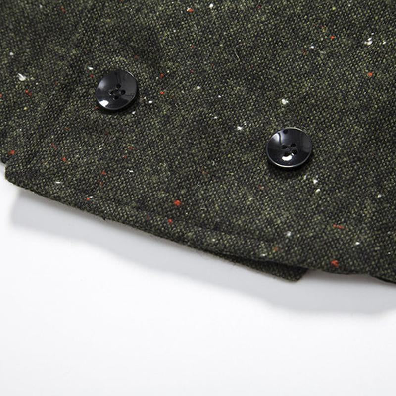 Mens Vintage Double Breasted Suit Vest (Shirt and Tie Excluded) 44210081M