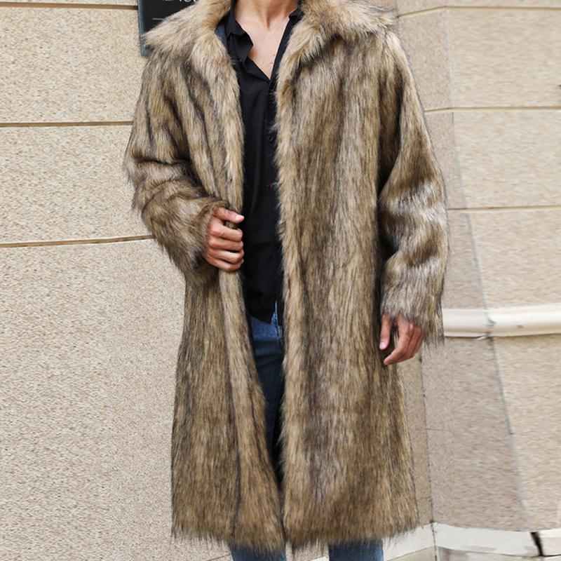 Mens Vacation Soft Outdoor Warm and Comfortable Coat 72264523X