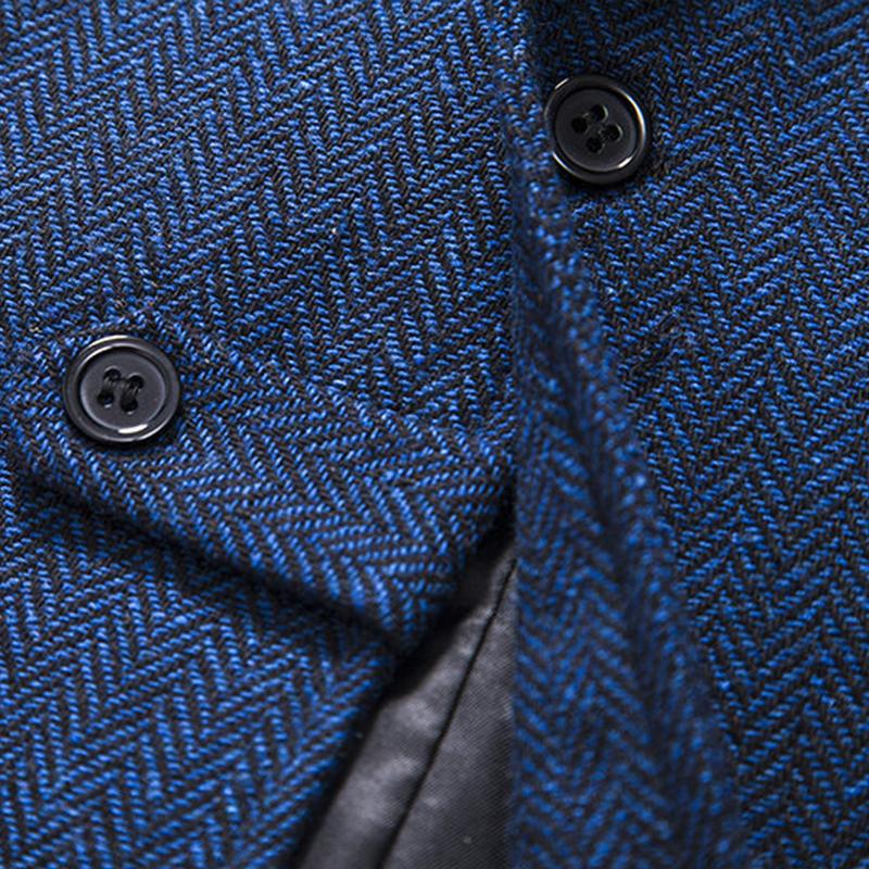 Mens Vintage Lapel Single Breasted Suit Vest (Shirt and Tie Excluded) 77133391M