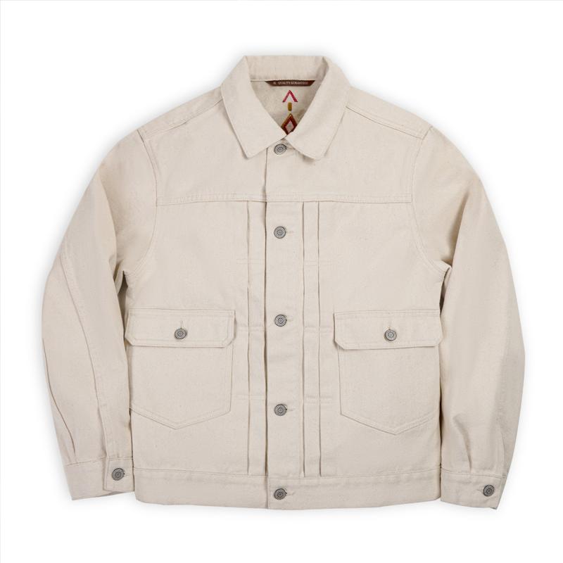 Mens Vintage Lapel Single Breasted Denim Cargo Jacket 30212092Z