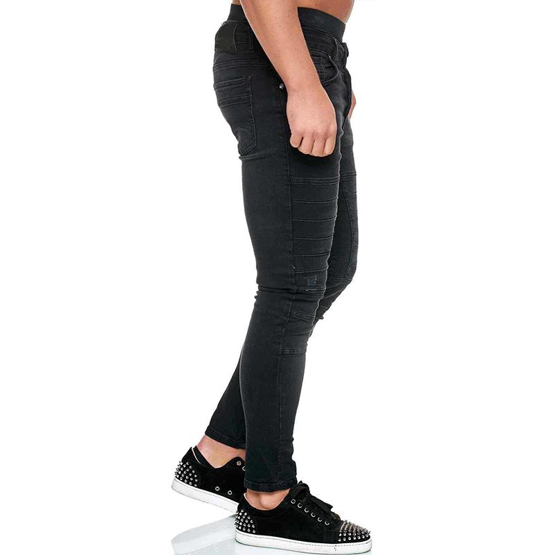 Mens Fashion Tight Rider Casual Jeans 43509606Z