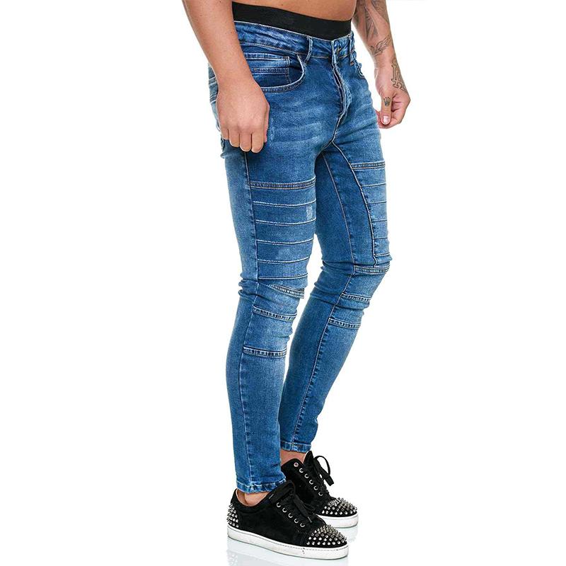 Mens Fashion Tight Rider Casual Jeans 43509606Z