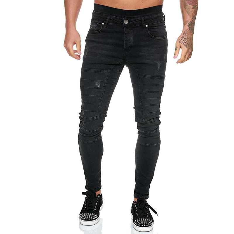 Mens Fashion Tight Rider Casual Jeans 43509606Z