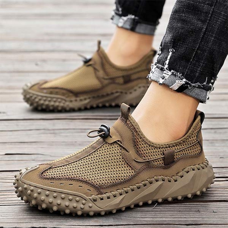 MENS MESH SLIP-ON HIKING SNEAKERS 59603326