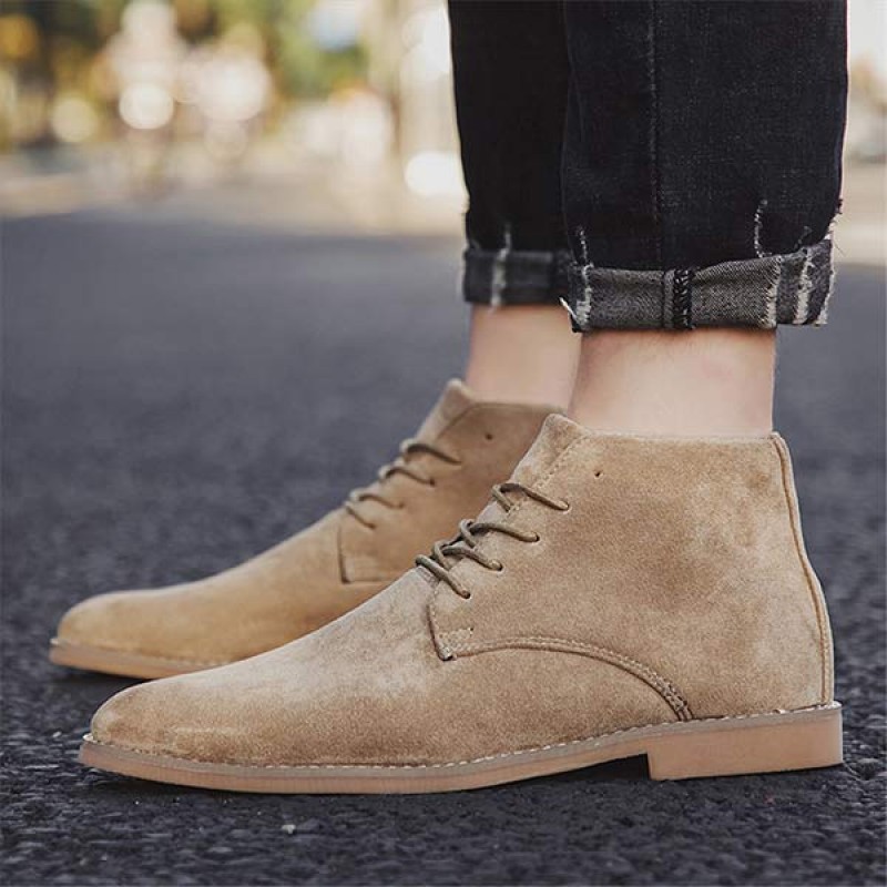 MENS LACE-UP ANKLE BOOTS 97769989