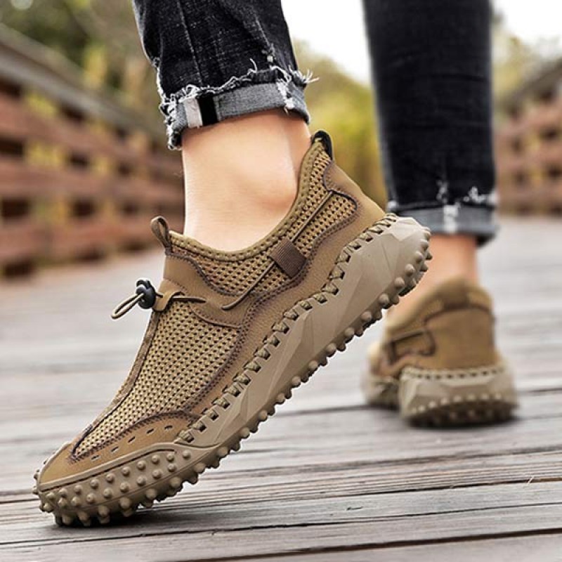 MENS MESH SLIP-ON HIKING SNEAKERS 59603326