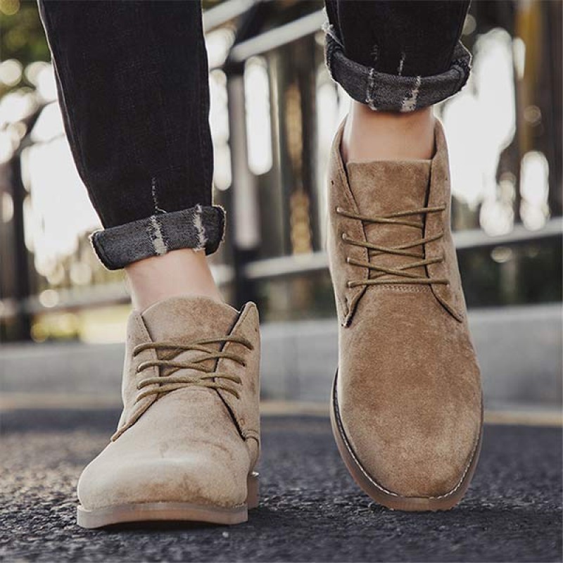 MENS LACE-UP ANKLE BOOTS 97769989
