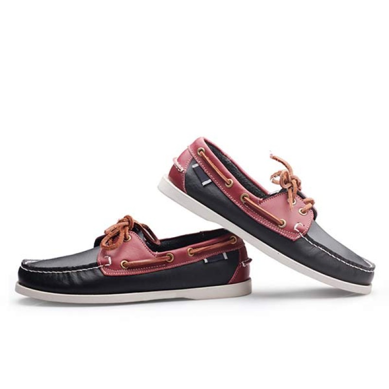 MENS LEATHER BOAT SHOES 41603460