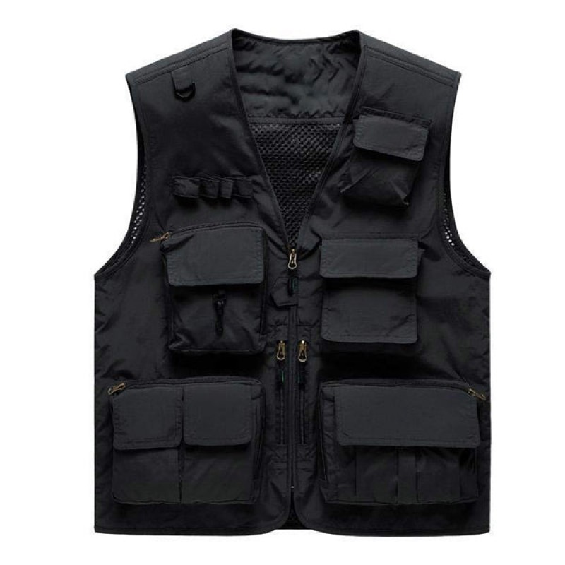 MENS THIN ZIP VEST 16021761W
