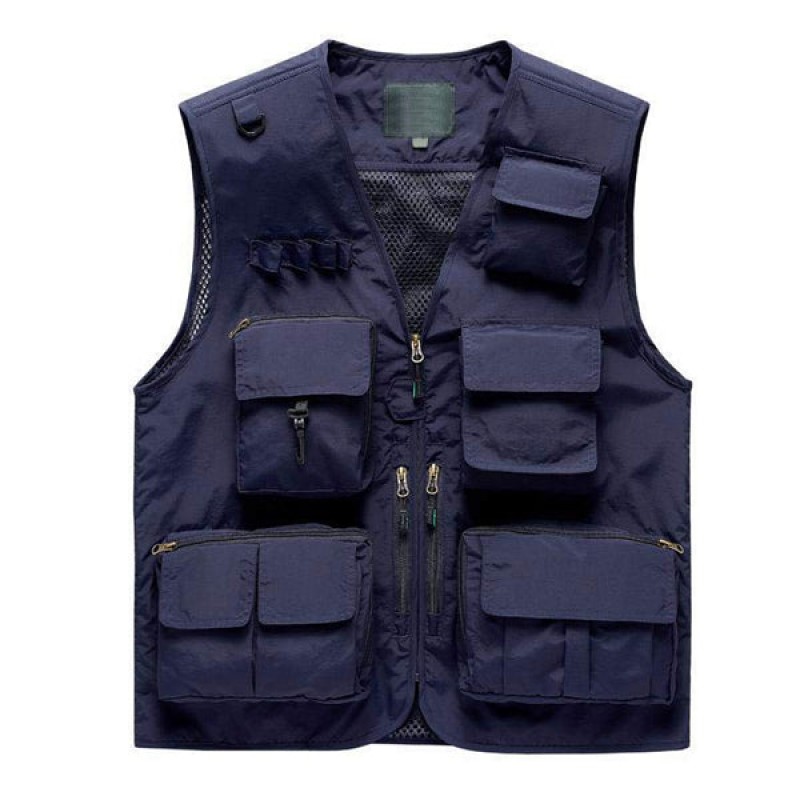 MENS THIN ZIP VEST 16021761W