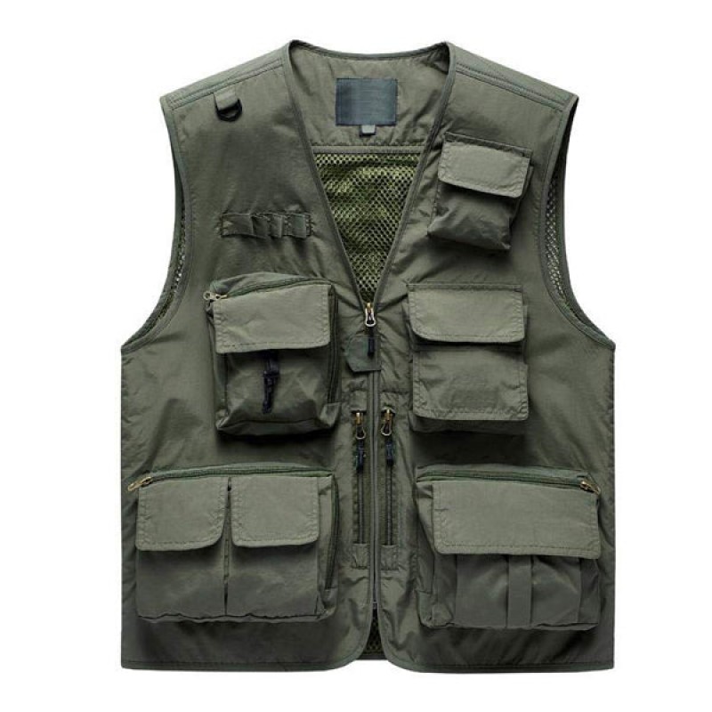 MENS THIN ZIP VEST 16021761W