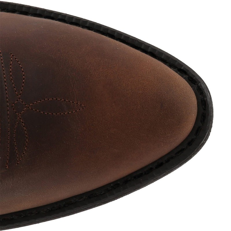 MENS VINTAGE EMBROIDERED MID BOOTS 88978034W